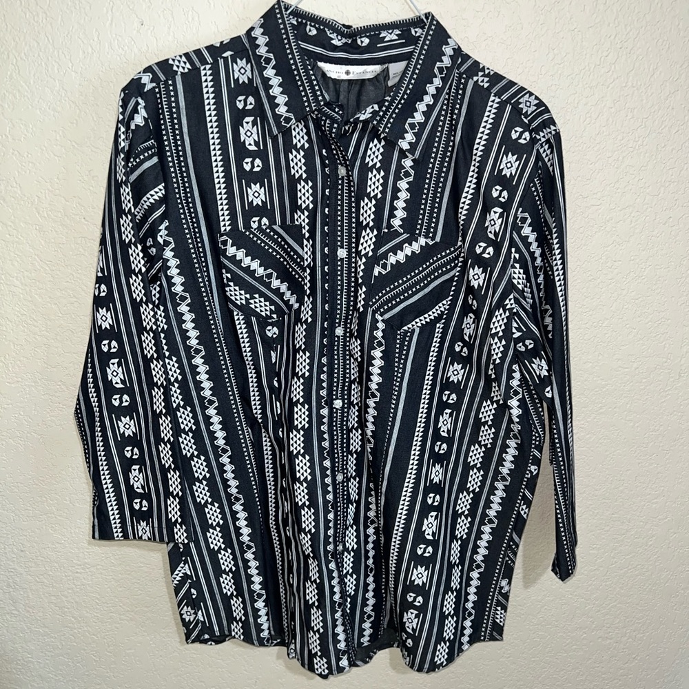 WESTERN button up layering piece🌵